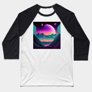 Cosmic Landscape Baseball T-Shirt